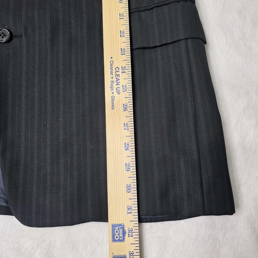 Hickey Freeman Loro Piana Navy Blue Diplomat 100% Wool Tasmanian 120s Blazer 42R - Picture 5 of 15